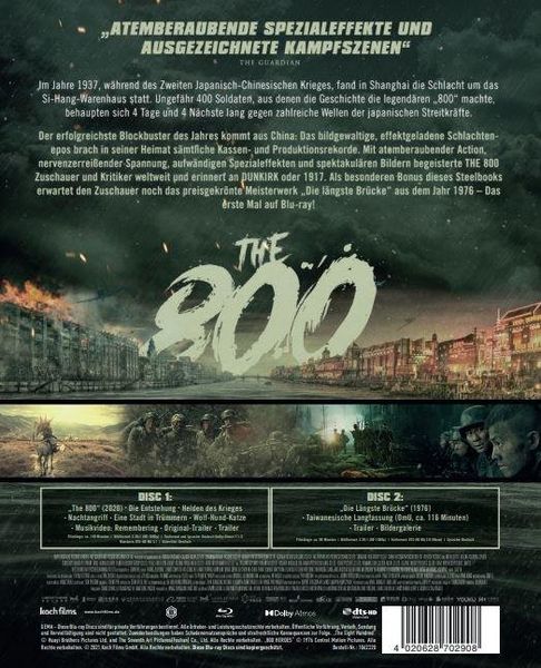 Produktbild: The 800 - Steelbook [2 Blu-rays]