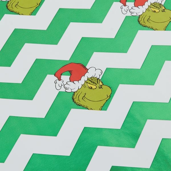 Produktbild: Geschenkpapier Grinch ZickZack 150x70cm