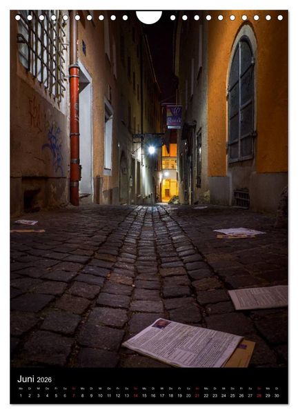 Produktbild: Altstadtgassen Regensburg (Wandkalender 2026 DIN A4 hoch), CALVENDO Monatskalender