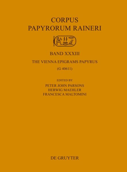 Produktbild: The Vienna Epigrams Papyrus