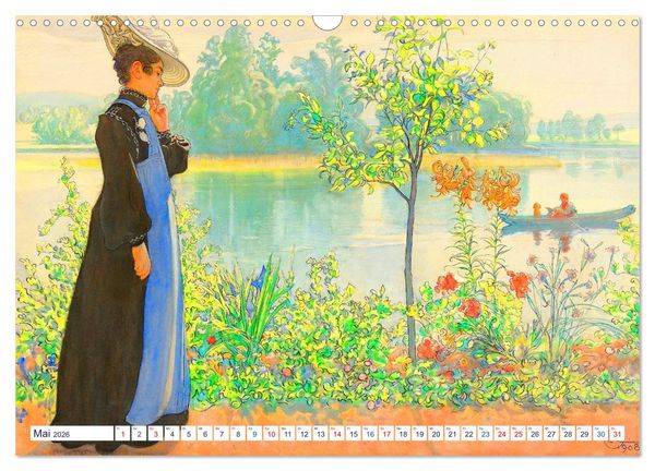 Produktbild: Schwedens heile Welt (Wandkalender 2026 DIN A3 quer), CALVENDO Monatskalender
