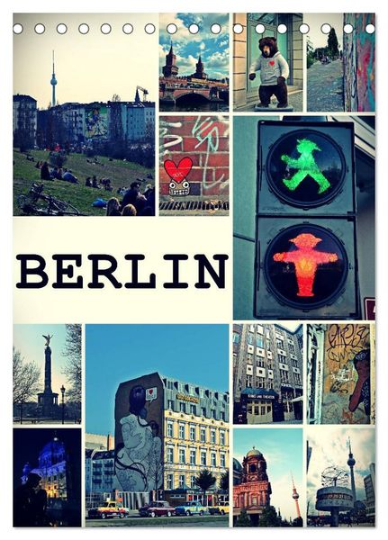 BERLIN / Planer (Tischkalender 2024 DIN A5 hoch), CALVENDO Monatskalender