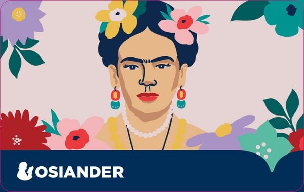 Geschenkkarte Osiander Frida Kahlo