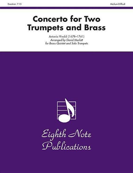 Produktbild: Vivaldi, A: Concerto for Two Trumpets and Brass