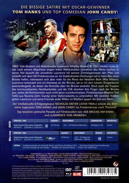 Produktbild: Volunteers - Alles h&ouml;rt auf mein Kommando - Limited Edition - Mediabook (+ DVD) (Filmjuwelen)