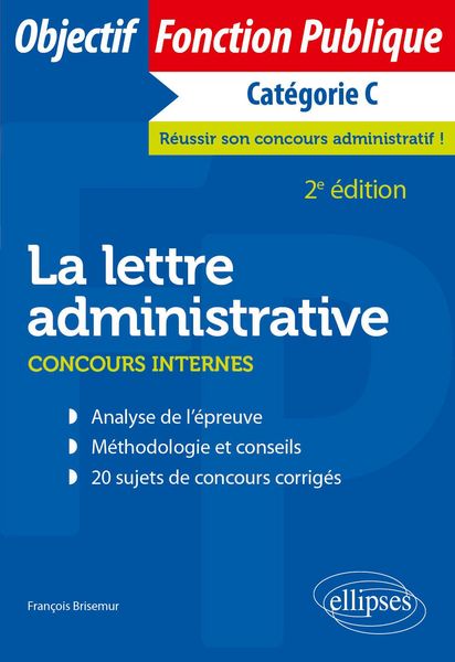 Produktbild: La lettre administrative