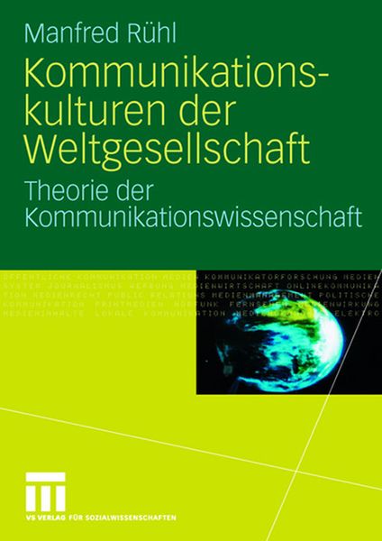 Produktbild: Kommunikationskulturen der Weltgesellschaft