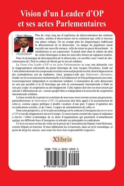Produktbild: Vision d'un Leader d'OP et ses actes Parlementaires
