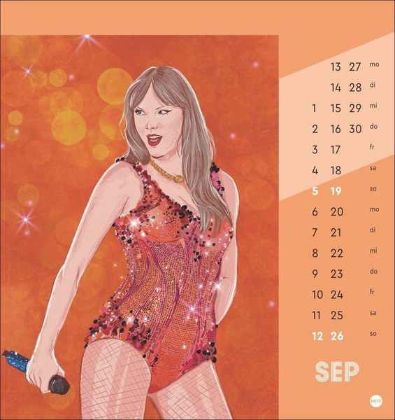 Produktbild: Taylor Postkartenkalender 2027