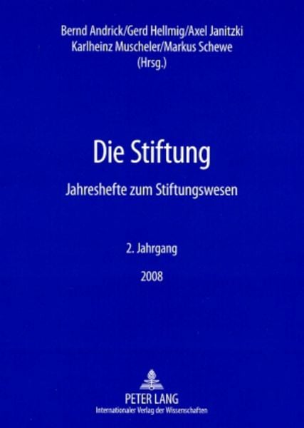 Produktbild: Die Stiftung