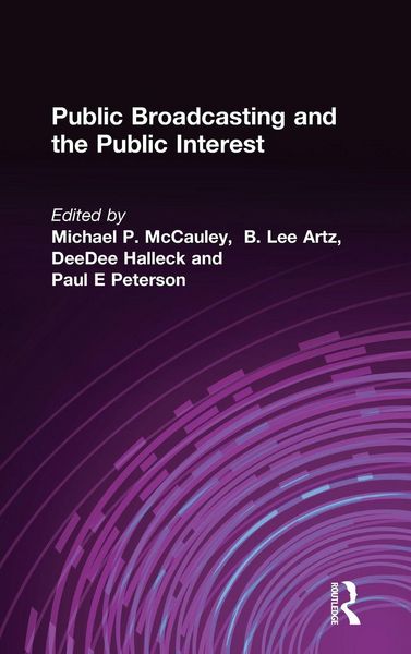Produktbild: Public Broadcasting and the Public Interest