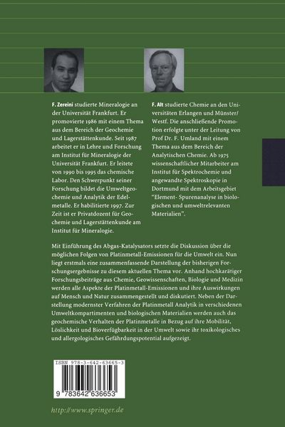 Produktbild: Emissionen von Platinmetallen