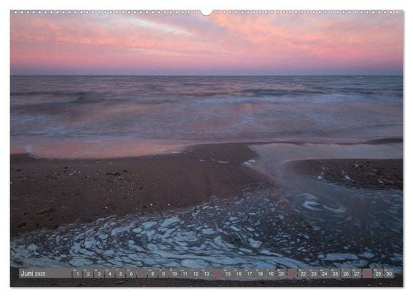 Produktbild: Blick aufs ruhige Meer (hochwertiger Premium Wandkalender 2026 DIN A2 quer), Kunstdruck in Hochglanz