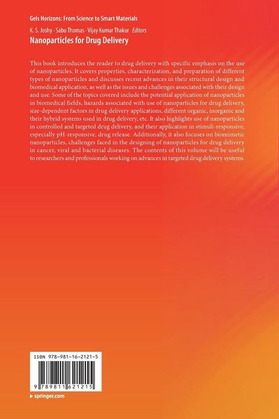 Produktbild: Nanoparticles for Drug Delivery