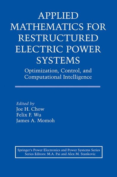 Produktbild: Applied Mathematics for Restructured Electric Power Systems