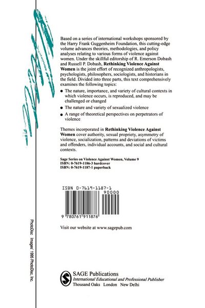 Produktbild: Rethinking Violence Against Women