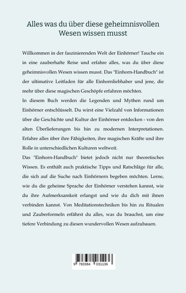 Produktbild: Das Einhorn Handbuch