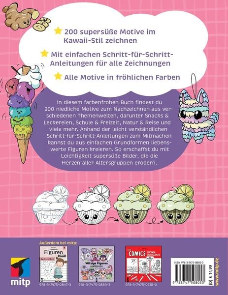 Produktbild: 200 S&uuml;&szlig;e Dinge zeichnen