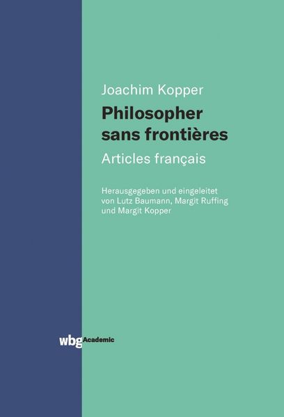 Produktbild: Philosopher sans fronti&egrave;res - Articles francais