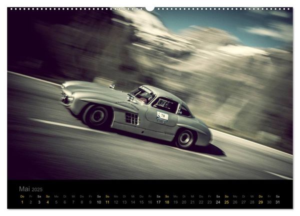 Produktbild: Mercedes Benz 300SL - Racing (Wandkalender 2025 DIN A2 quer), CALVENDO Monatskalender