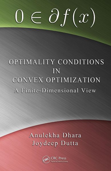 Produktbild: Optimality Conditions in Convex Optimization
