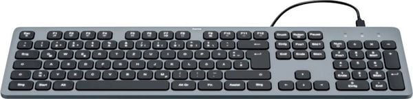 Produktbild: Hama CK-400 USB Tastatur Deutsch, QWERTZ Schwarz Multimediatasten