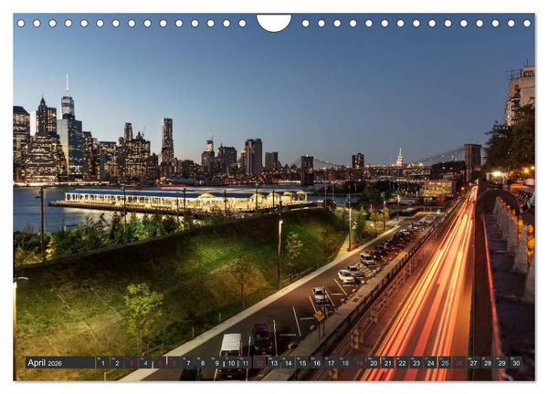 Produktbild: Fernweh New York City (Wandkalender 2026 DIN A4 quer), CALVENDO Monatskalender