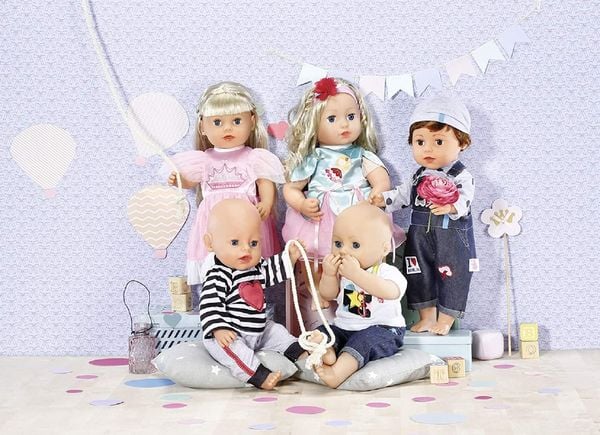 Produktbild: Dolly Moda Jeanshose+Shirt Sterne 43