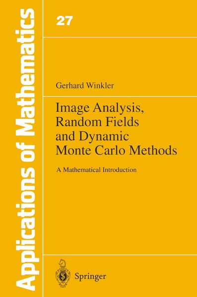 Produktbild: Image Analysis, Random Fields and Dynamic Monte Carlo Methods
