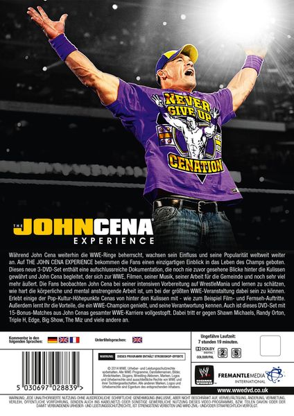 Produktbild: The John Cena Experience [3 DVDs]