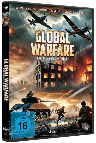 Global Warfare - Kriegsfilm Box [3 DVDs]