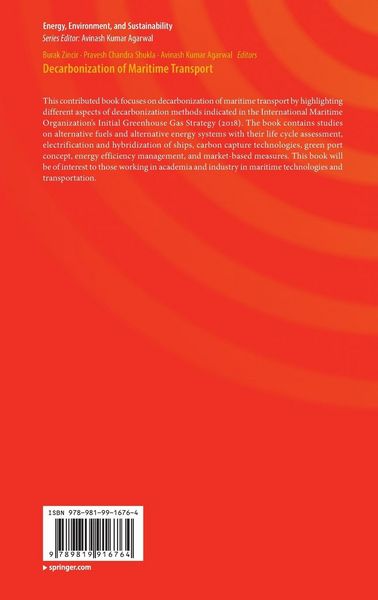 Produktbild: Decarbonization of Maritime Transport