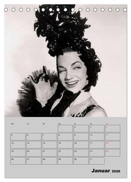 Produktbild: Diven der Stummfilm-&Auml;ra (Tischkalender 2026 DIN A5 hoch), CALVENDO Monatskalender