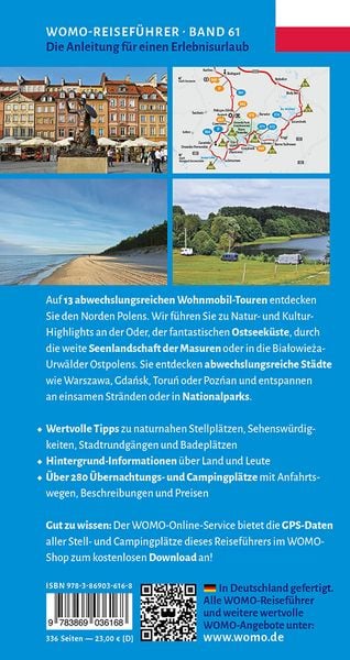 Produktbild: Entdeckertouren mit dem Wohnmobil Polen Der Norden