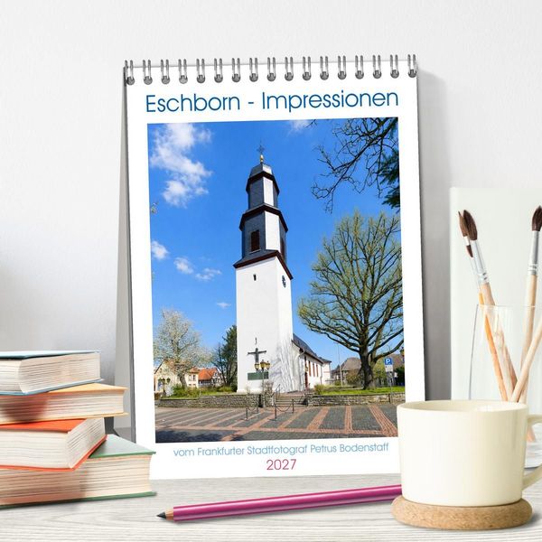 Produktbild: Eschborn - Impressionen (Tischkalender 2027 DIN A5 hoch), CALVENDO Monatskalender