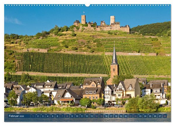 Produktbild: Sehnsuchtsziel Mosel (hochwertiger Premium Wandkalender 2026 DIN A2 quer), Kunstdruck in Hochglanz