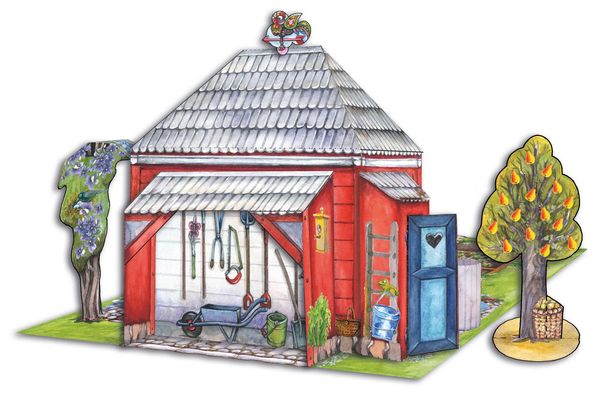Produktbild: Garten basteln Kinder 6+ Bastelbogen Ausschneidebogen