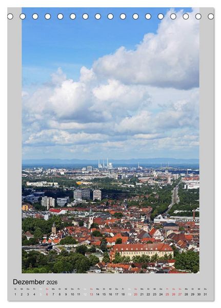 Produktbild: Durlach (Tischkalender 2026 DIN A5 hoch), CALVENDO Monatskalender