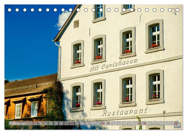 Produktbild: Ein Blick auf Bad Karlshafen (Tischkalender 2026 DIN A5 quer), CALVENDO Monatskalender