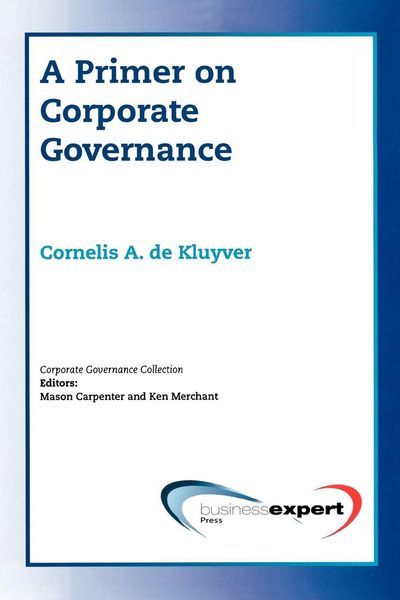 Produktbild: A Primer on Corporate Governance