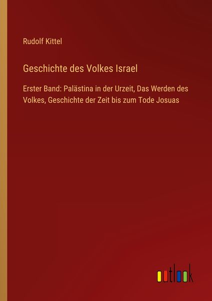 Produktbild: Geschichte des Volkes Israel