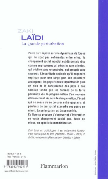 Produktbild: La grande perturbation