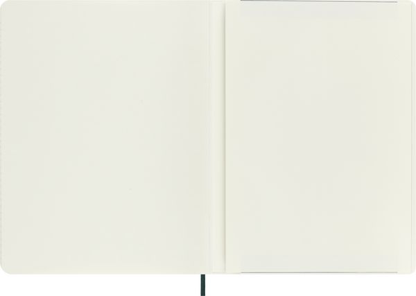 Produktbild: Moleskine Vegea Boa Notizbuch, XL, liniert, weicher Einband, gr&uuml;n, in Box