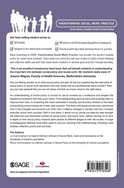 Produktbild: Social Policy and Social Work