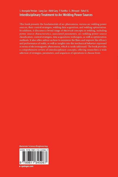 Produktbild: Interdisciplinary Treatment to Arc Welding Power Sources