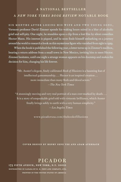 Produktbild: The Book of Illusions
