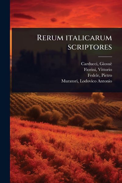 Produktbild: Rerum italicarum scriptores