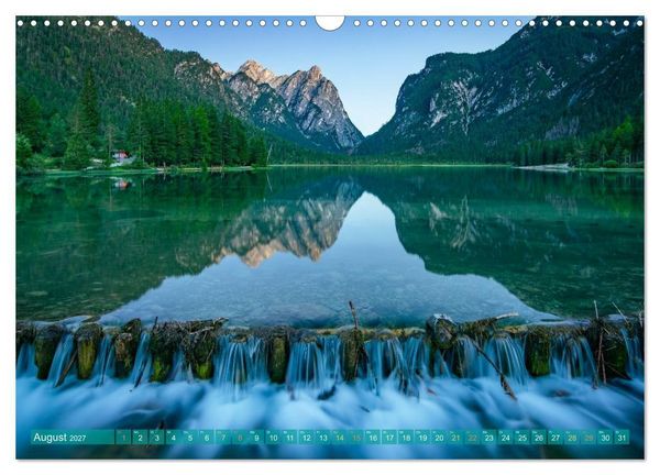 Produktbild: Alpenseen - Berge im Spiegel (Wandkalender 2027 DIN A3 quer), CALVENDO Monatskalender