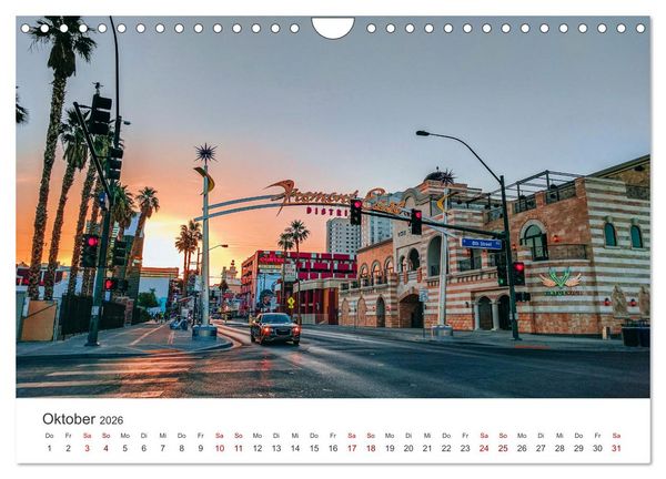 Produktbild: Las Vegas - Die Hauptstadt der Unterhaltung. (Wandkalender 2026 DIN A4 quer), CALVENDO Monatskalender