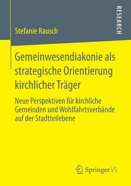 Produktbild: Gemeinwesendiakonie als strategische Orientierung kirchlicher Tr&auml;ger